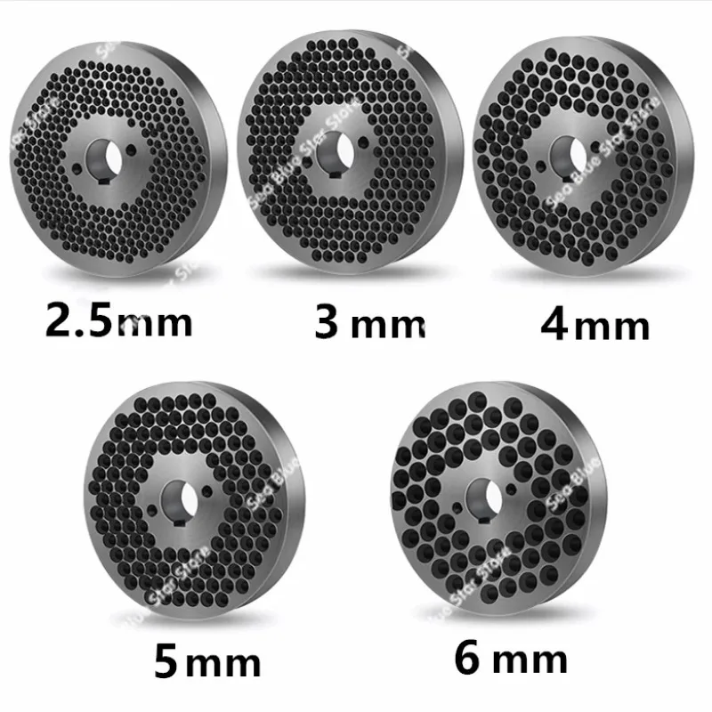 Feed Pellet Machine Grinding Disc Template 125/150/160/210/230/260/300 Pressure Plate Granulation Accessories