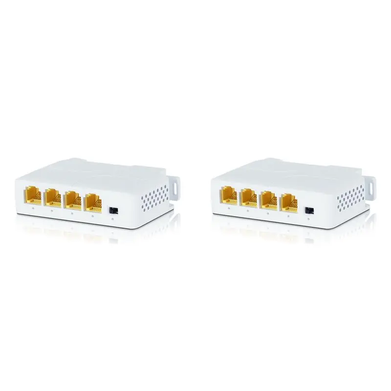 

Stylish-2X 1 To 3 Port Poe Extender 100/1000M Poe Repeater IEEE802.3Af For IP Transmission Extender For POE Switch NVR IP Camera