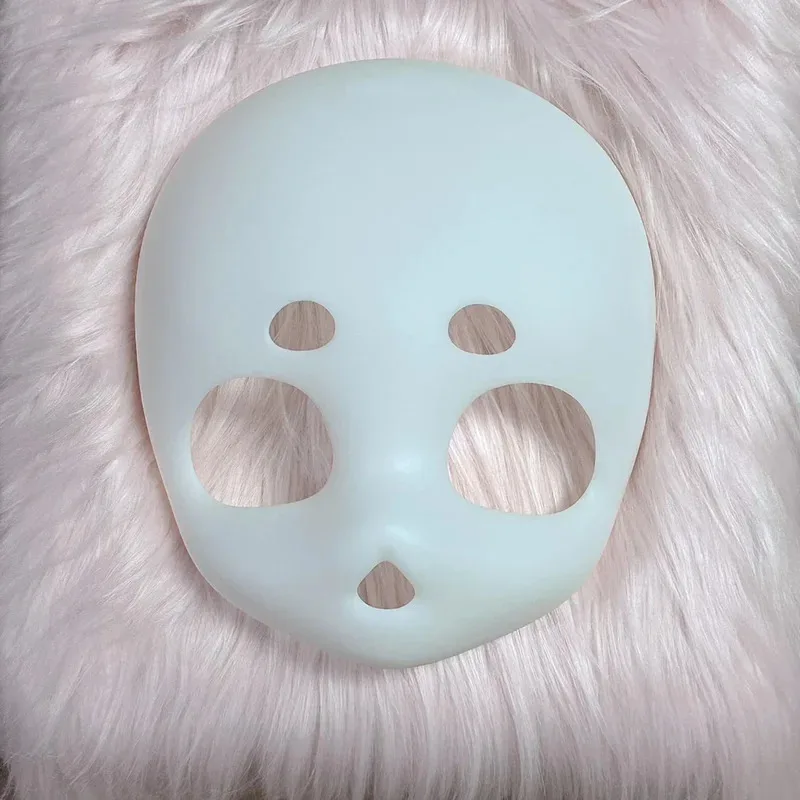 Kigurumi Base Mask Fursuit Mask Resin Cosplay Beast Skull Little Dull Girl