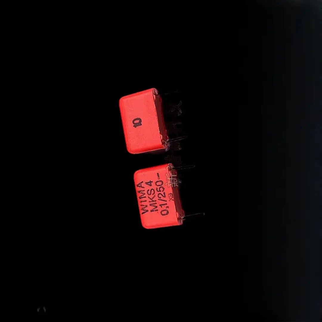 

10PCS/ 250V 104 0.1UF 250V 100nF MKS4 Pitch 10 Audio Capacitor