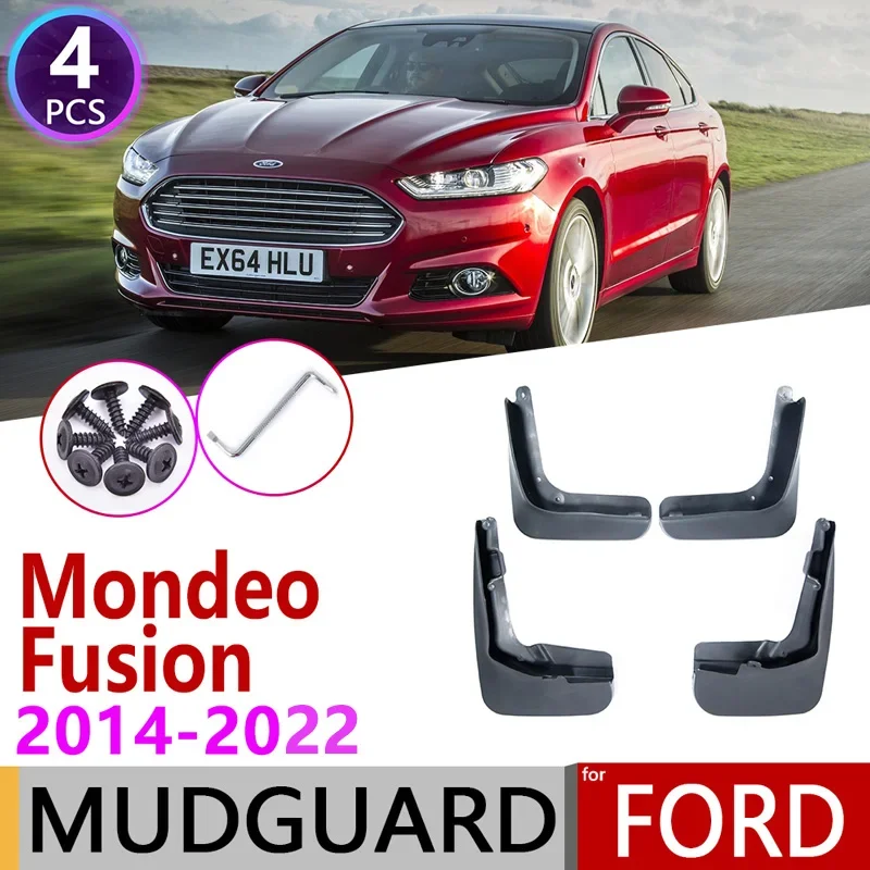 

for Ford Mondeo Fusion MK5 2014~2022 CD391 Fender Mudguard Mud Flaps Guard Splash Flap Mudguards Accessories 2015 2016 2017 2018