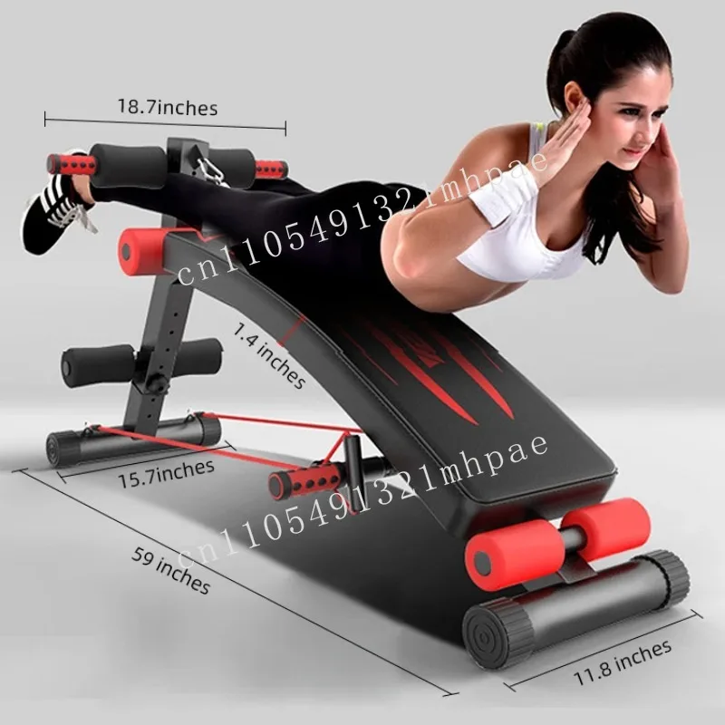 

New home multifunctional adjustable weightlifting bench, sit ups, bench presses, fitness equipment, fitness bench, supine board