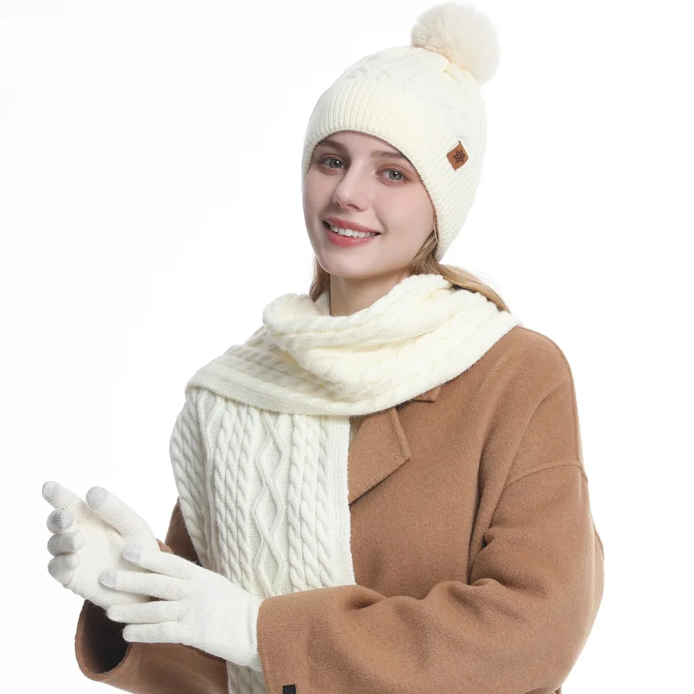 neck-warmer-3-piece-set-hat-scarf-gloves-set-twist-solid-color-winter-beanie-hat-touch-screen-thicken-warm-knit-cap-outdoor