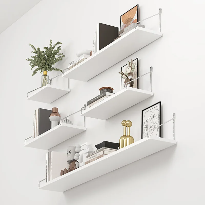 Home Decoration Wholesale Bedroom Wall Decoration Floating Shelf White Wall Mounted Floating Shelf