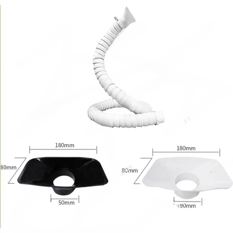 for Suction Arm Fume Tube Bamboo Extractor 50/75mm with Hood