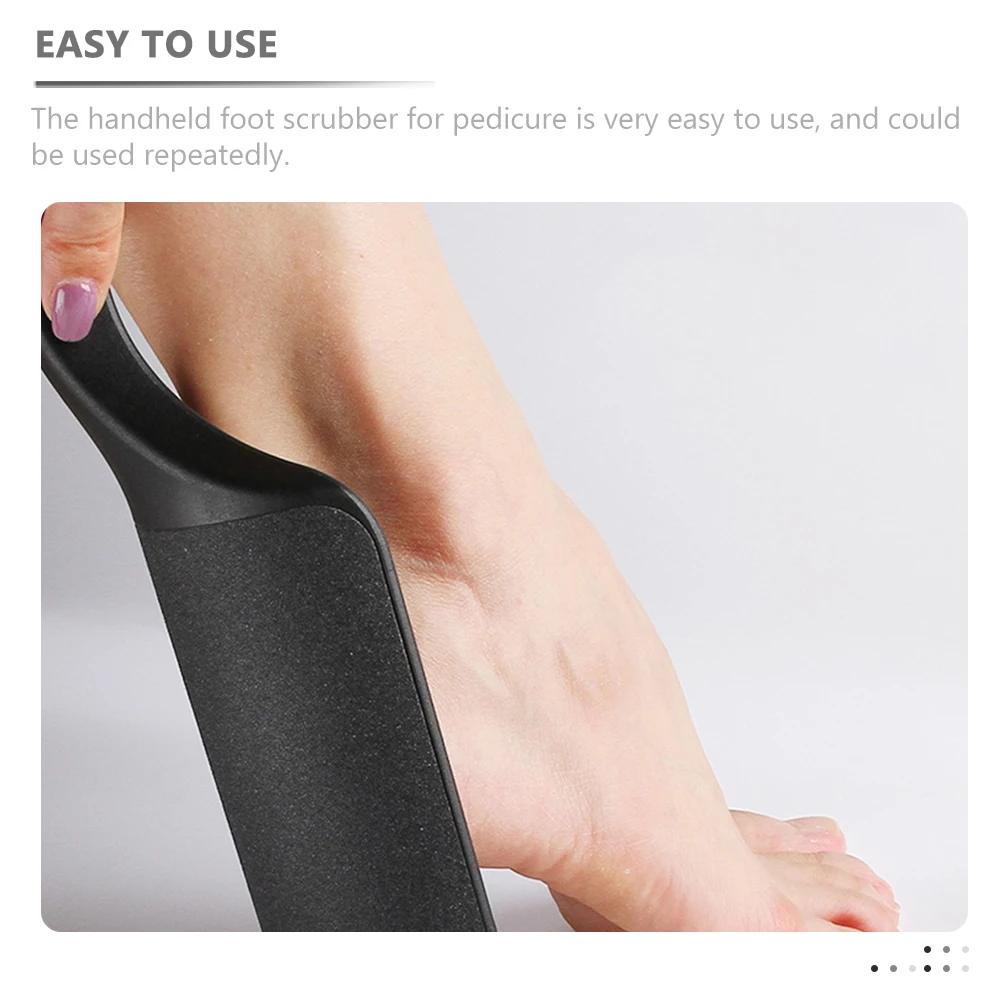 

1pcs U Shaped Pedicure Foot Scrubber Reusable Handheld Callus Remover Tool For Dead Skin Removal Portable Lightweight Foot File