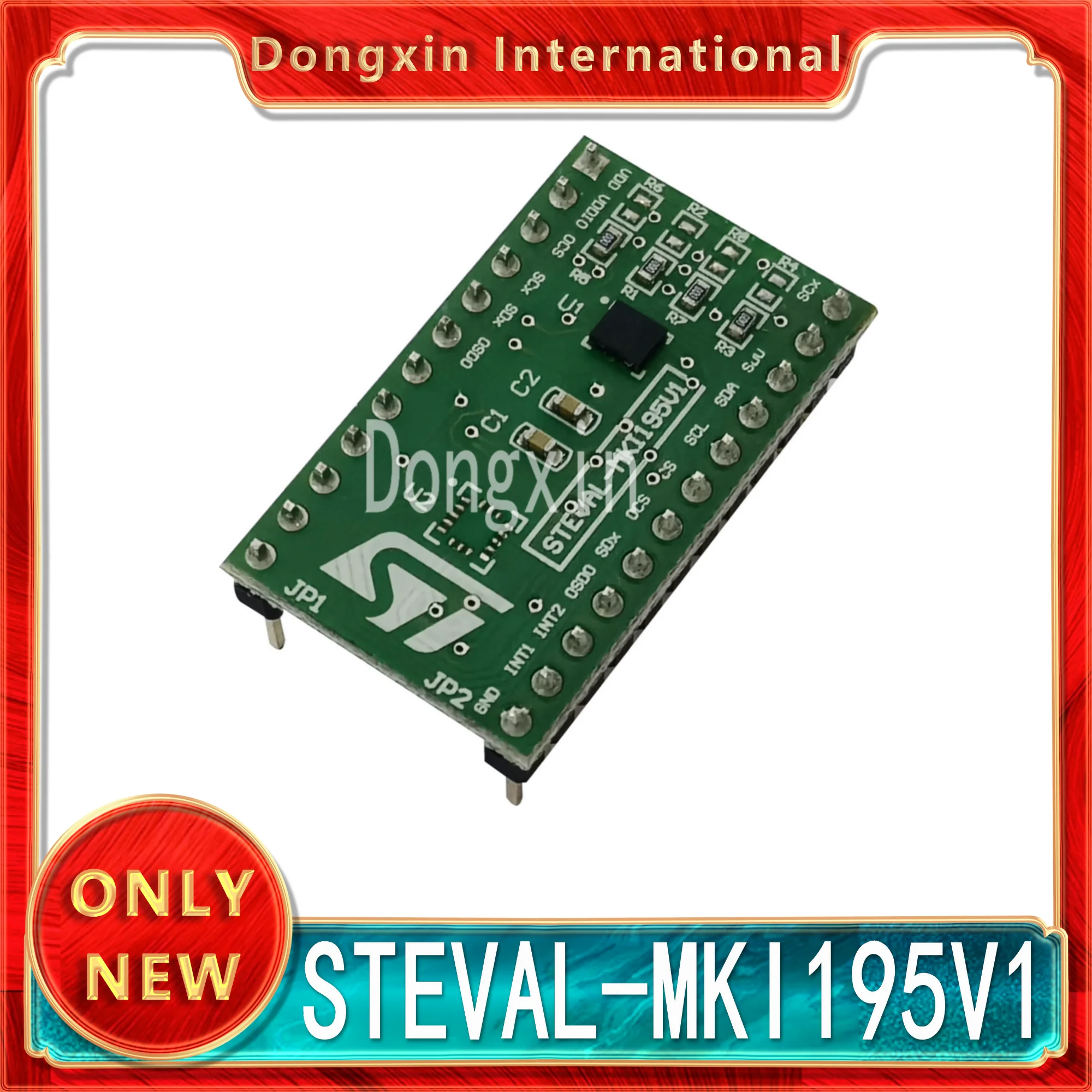 

Плата адаптера Spot STEVAL-MKI195V1 Dil24 socket LSM6DSRX MEMS 109v32