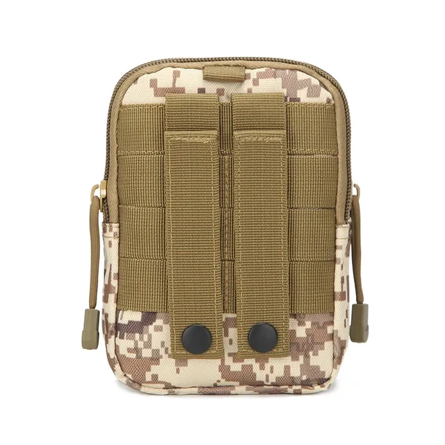 Nylon Molle Pouch Belt Waist Pack Bag Outdoor Phone Pocket Waist Fanny Pack EDC Tool Bag for Outdoor Sports Running Hiking 5
