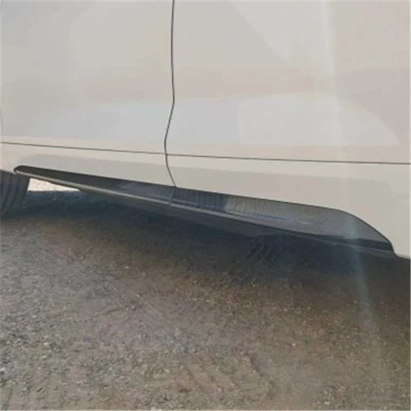 

WELKINRY For Audi Q5 80A 2nd Generation 2017-2025 ABS Chrome Outer Car Body Door Side Skirt Moulding Bar Cover Trim