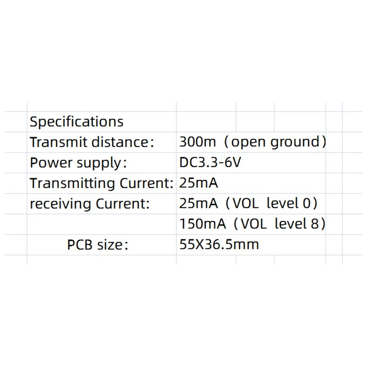Placa de circuito FM Walkie Talkie mejorada Placa receptora FM 7 frecuencia