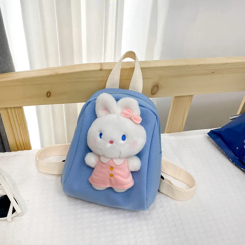 Sacs à dos de lapin de dessin animé pour enfants, mini sac à dos mignon pour bébé, sac d\'école pour écoliers de maternelle, sacs décontractés