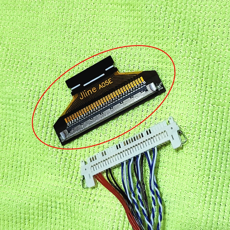 FIX-30P-1.0mm do FFC-30P-0.5mm LVDS płytka przyłączeniowa F05035-30P-KL = 20 mm30p 0.5mm rozstaw pinów dla 32-calowego panel wyświetlacza LED LCD