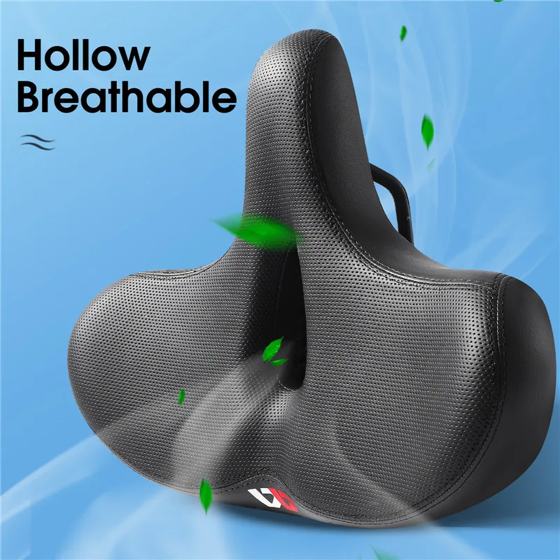 WEST BIKING Ergonomic Bicycle Saddle Comfortable Shock Absorption Widen MTB Road Bike Cushion Cycling Seat Bike Accessories