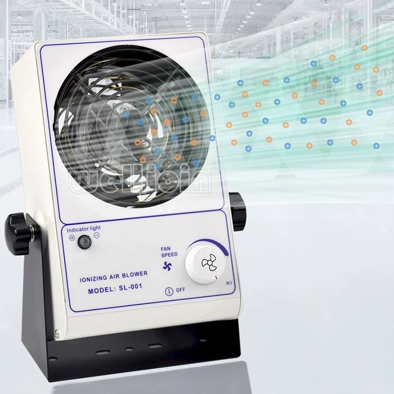 Imagem -02 - Ventilador de ar Ionizante Antiestático Eliminar Equipamentos Esd Desktop Íon pc Sl001 St1111a St-101a Sl801d