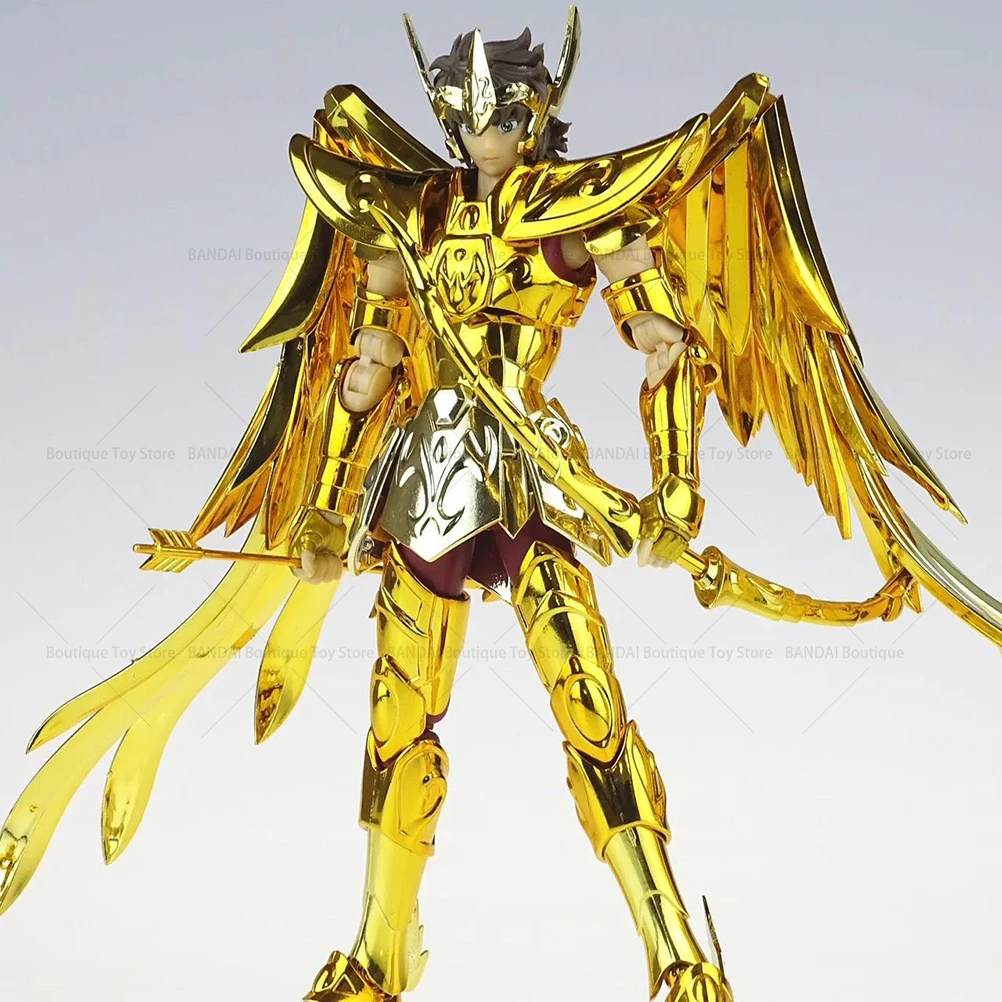 《En stock》 modelo CS Saint Seiya Myth Cloth EX Sagitario Aiolos/Capricornio Shura/Gemini Saga/Libra Dohko/Cancer 24K figura Juguetes