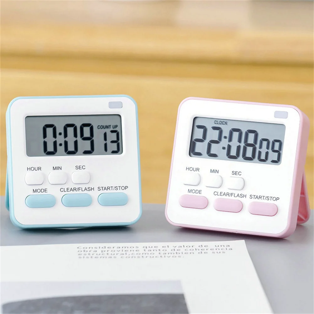 Timer Game Digital Display Beautiful Appearance Memory Function Kitchen Tools Game Countdown Alarm Clock Kitchen Timing Powerful