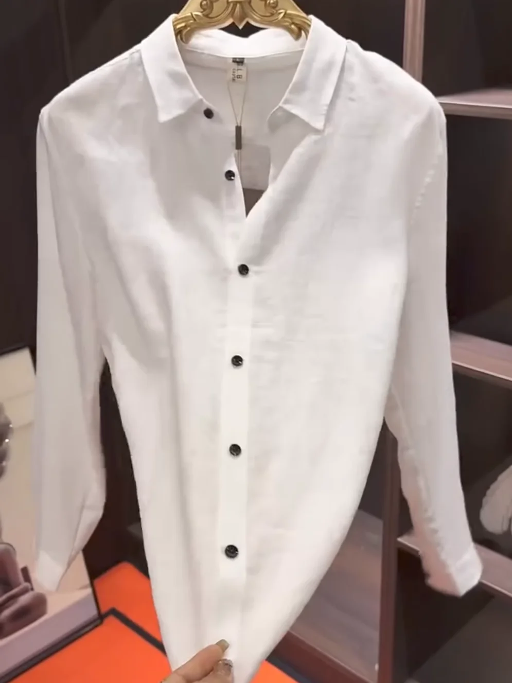 

High-Quality Men's Long Sleeve Shirt Fashionable Casual Style Spring Autumn Season Premium Feel Stylish Trendy Lightweight Cool