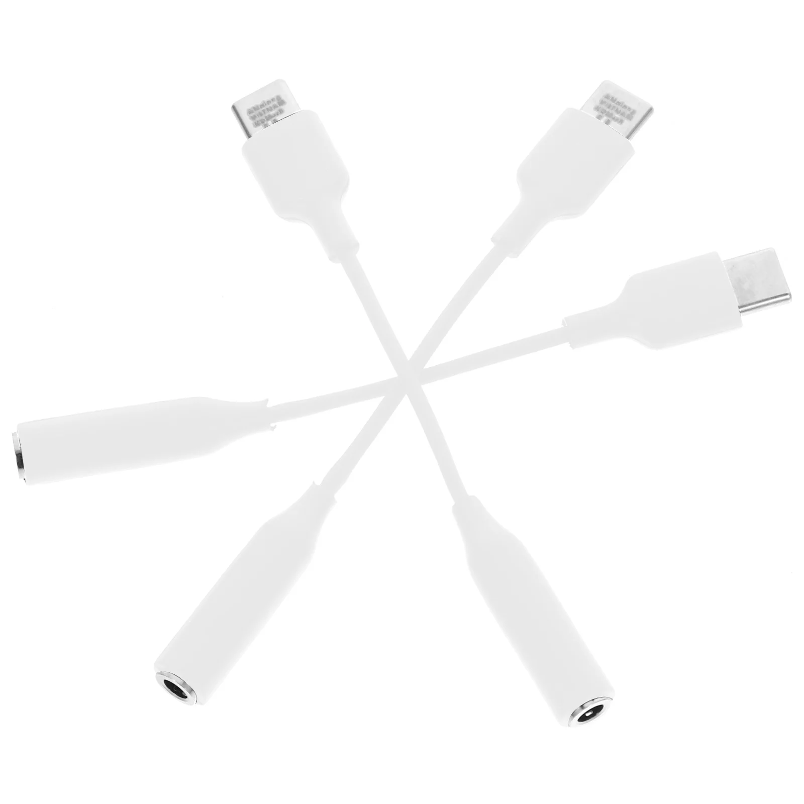 

3Pcs USB C to 3.5mm Audio Adapter High Fidelity Clear Sound Tpe Material Plug and Play Compatible Type C Devices