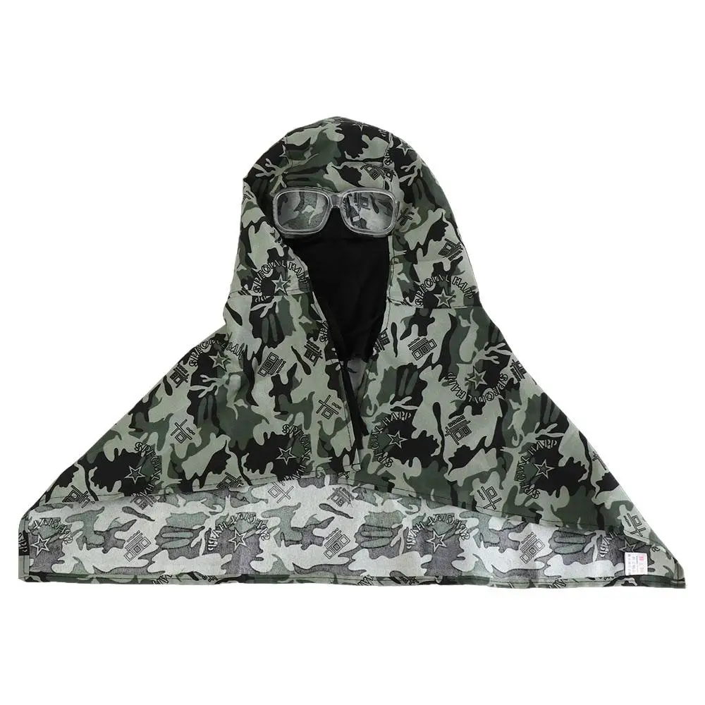 

Washable Full Protective Welding Hood Breathable Flame-Retardant Protective Welding Neck Cover Splash-proof Skin Protection