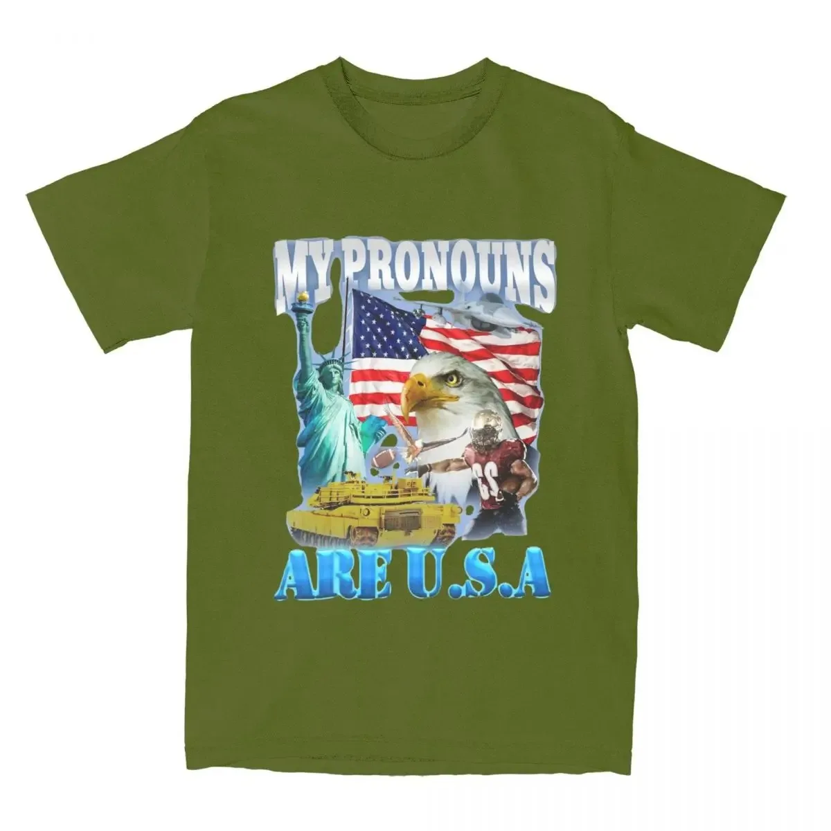 

Мои обещания в США Забавный мем для мужчин и женщин Футболка США Американская одежда Футболки для отдыха Одежда из 100% хлопка