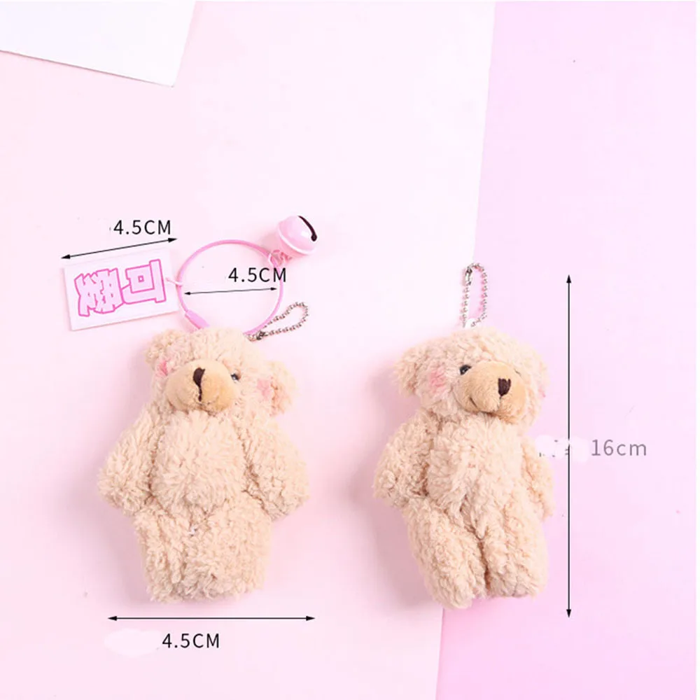 Porte-clés en peluche de lapin mignon pour adultes, bijoux de dessin animé, pendentif de sac, porte-clés, mode