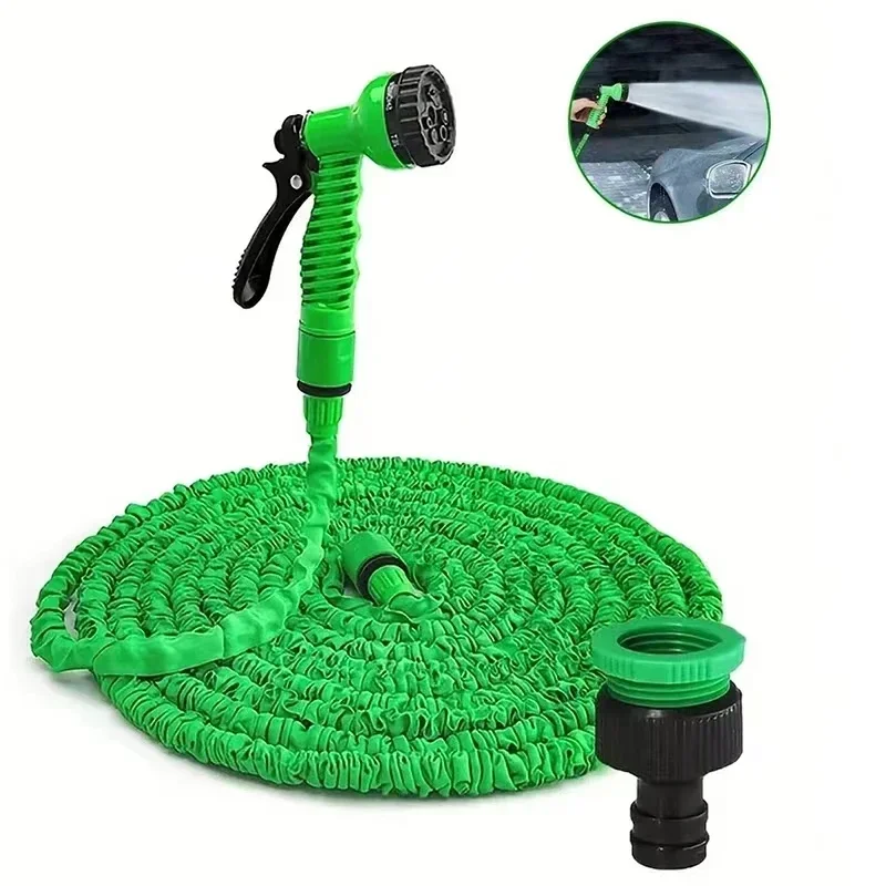 

2.5/5m High-Pressure Expandable Magic Hose Car Wash Pipe Home Garden Watering Hose Multi-Function Gardening Cleaning