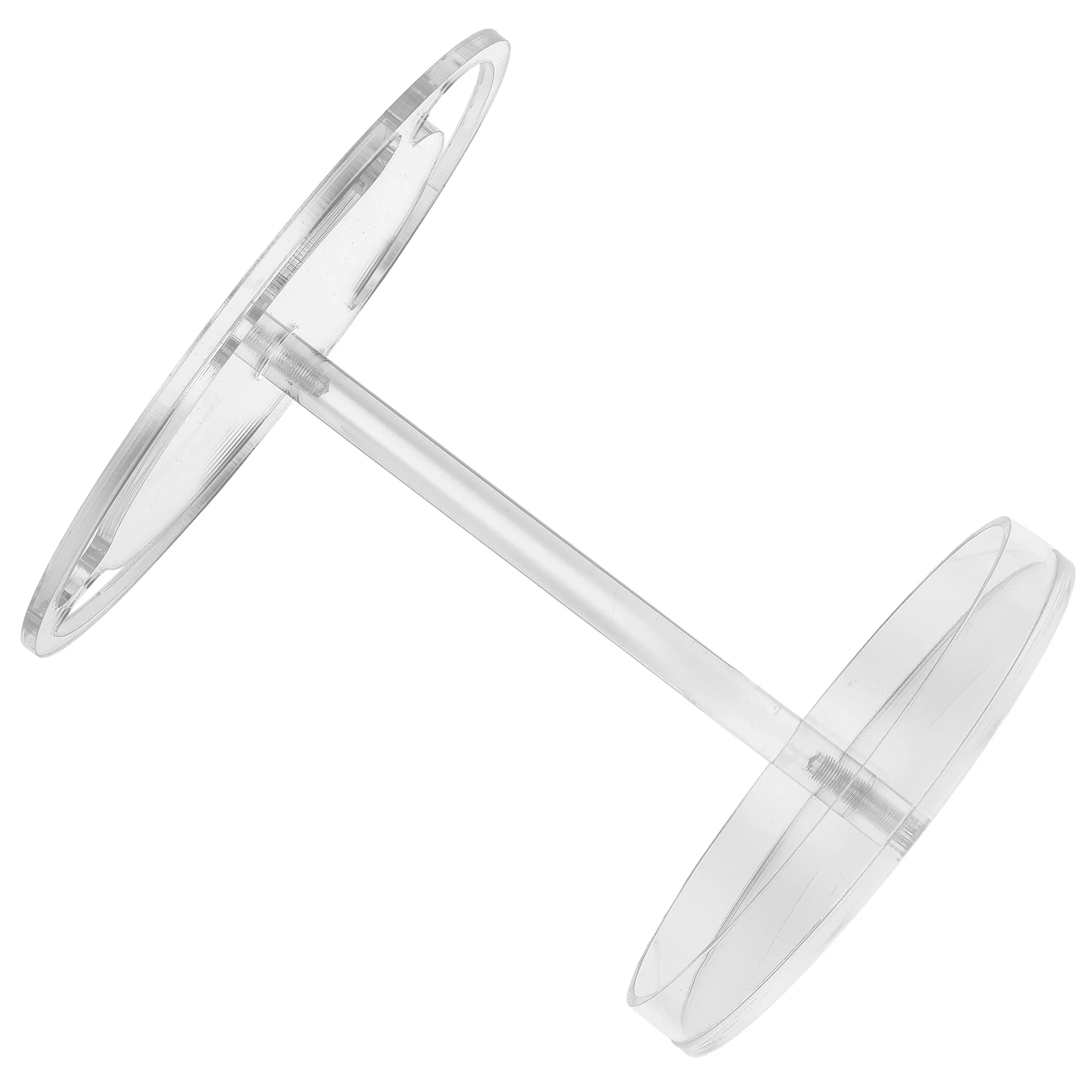 

Acrylic Sunglasses Storage Rack Rotatable 360 Degree Black Transparent Desktop Display Stand for Glasses Jewelry Holder