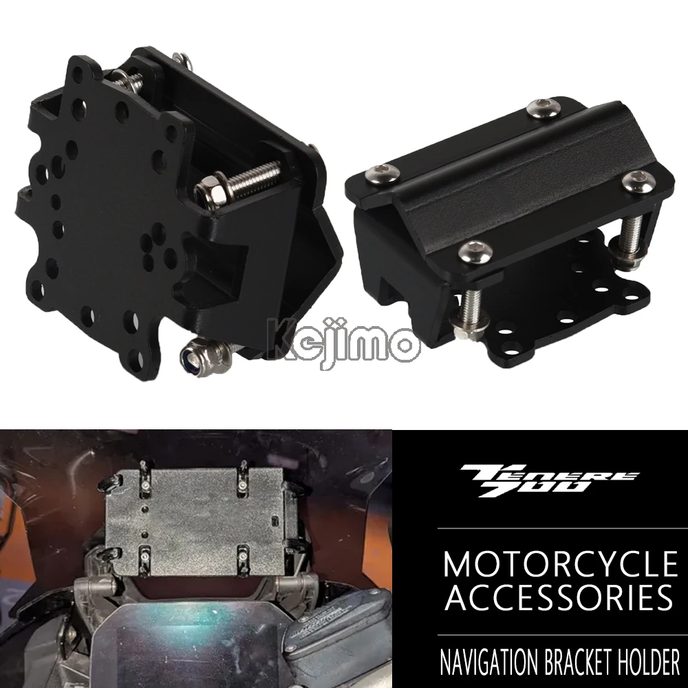 For Yamaha Tenere 700 Rally / World Raid 2019-2026 Super Tenere XTZ1200 2014-2024 Motorcycle GPS Navigation Bracket Phone Holder