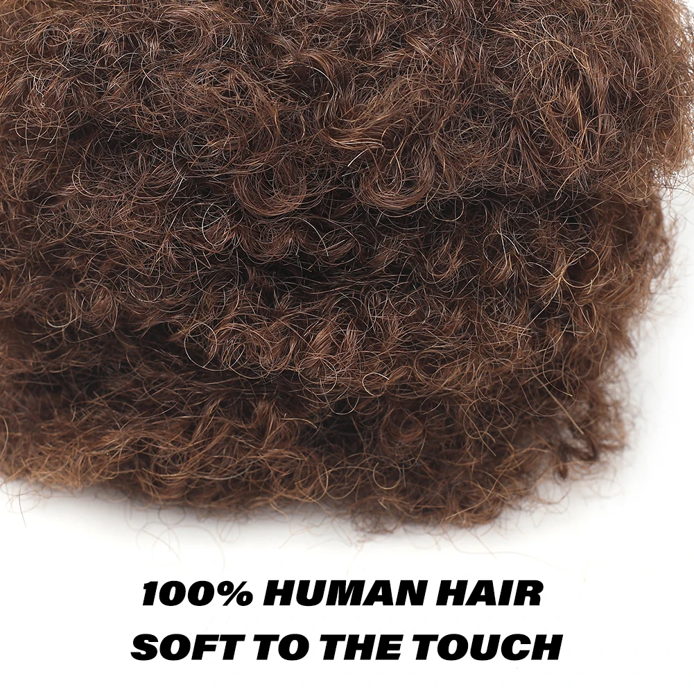 4 #   아프로 킨키 벌크 100% 인모 연장 레게 더러운 머리띠 브라질 천연 크로셰 헤어 향취