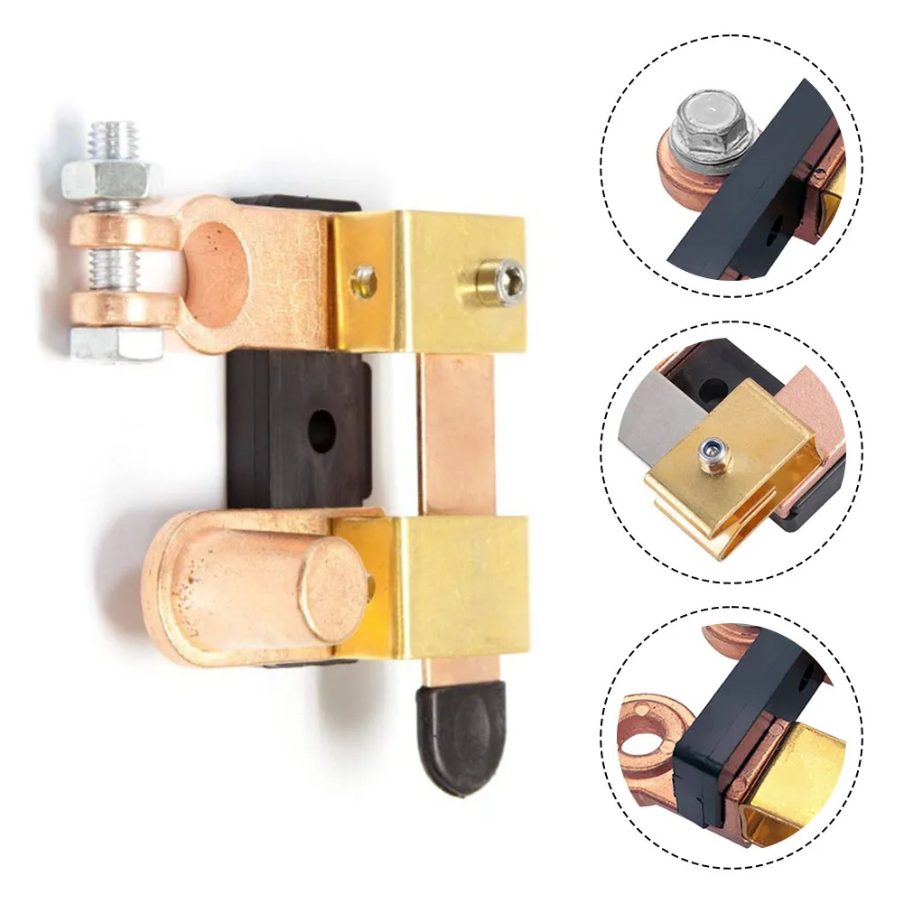 Simplified Power Control Horizontal Battery Disconnect Switch Compatible with Various Vehicle Types at 12 24 Volts