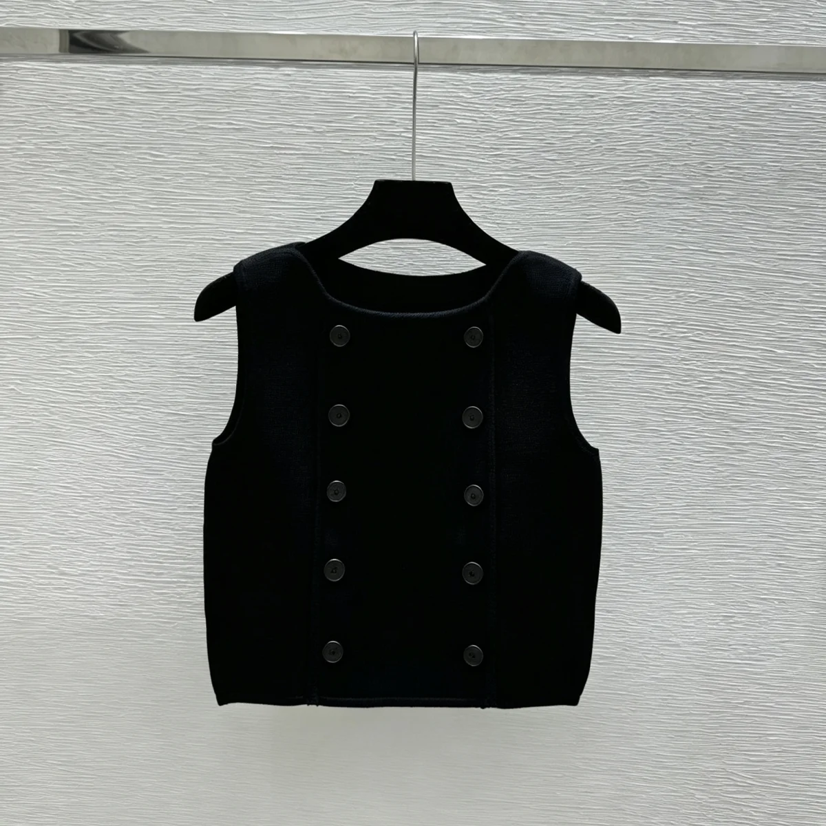 2026 High quality women's sleeveless camisole vest, high waisted fishtail skirt, commuting set--hb805