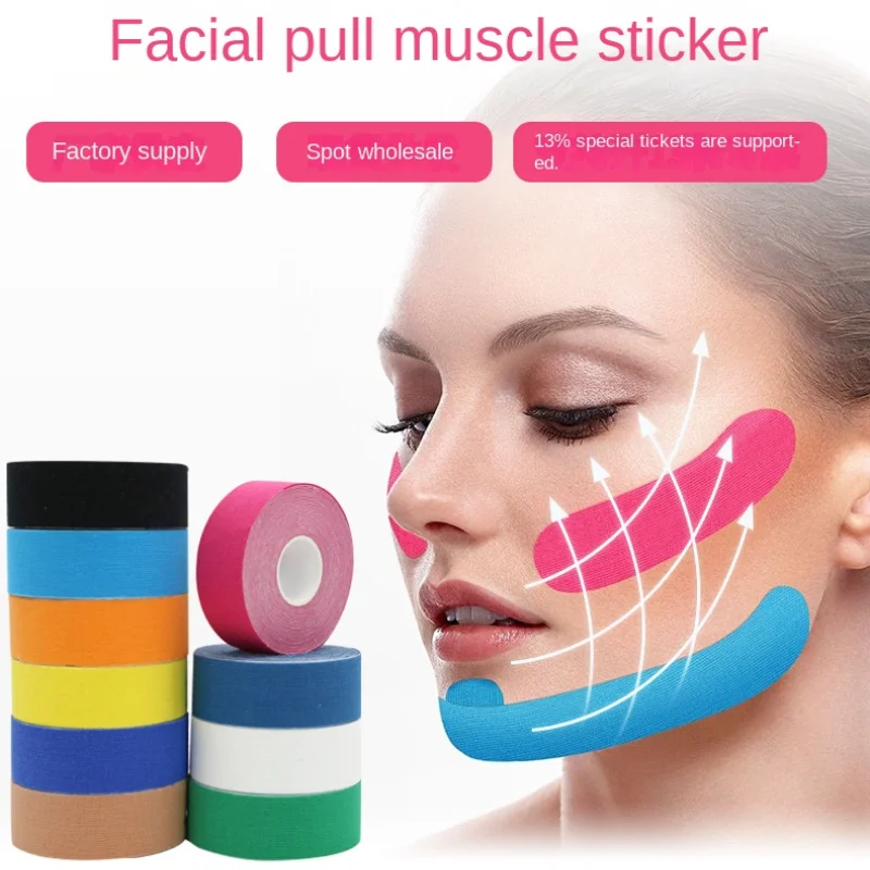 Kinesiology Tape Kinesio Tape Grip Tape Athletic Recovery Elastic Brace Support Protector Bandage Kinesio Antiaging Beauty Tape