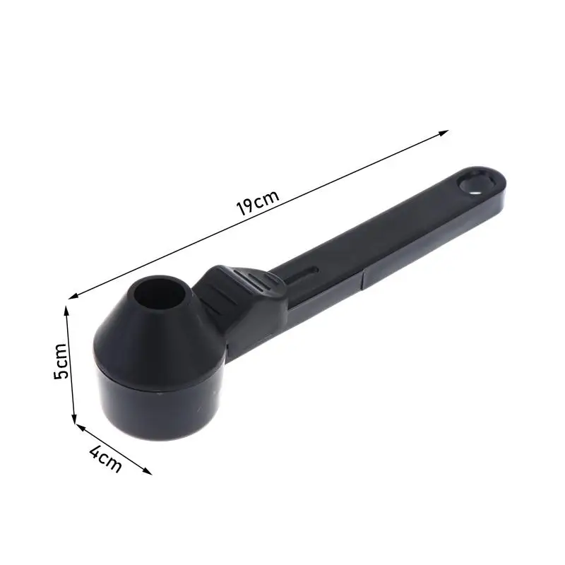 ㈃Sliding Leakproof Coffee Scoop Reusable Protein Powder Spoon Funnel For Milk Supplements Portable Home Kitchen Gadgets - view 6
