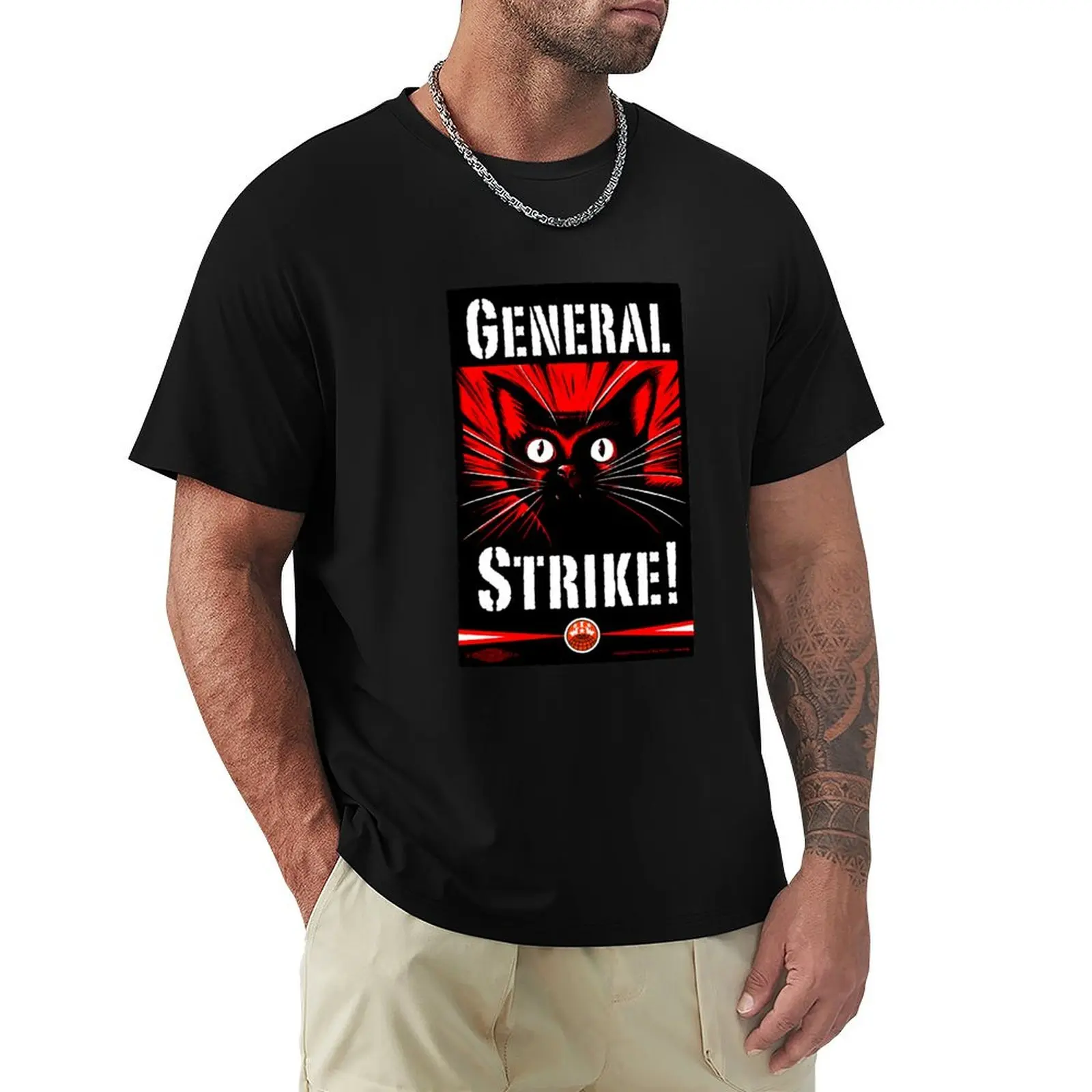 Tactic Duplicatec Evolution General Strike! Retro T-Shirt High Quality Durable T-Shirt