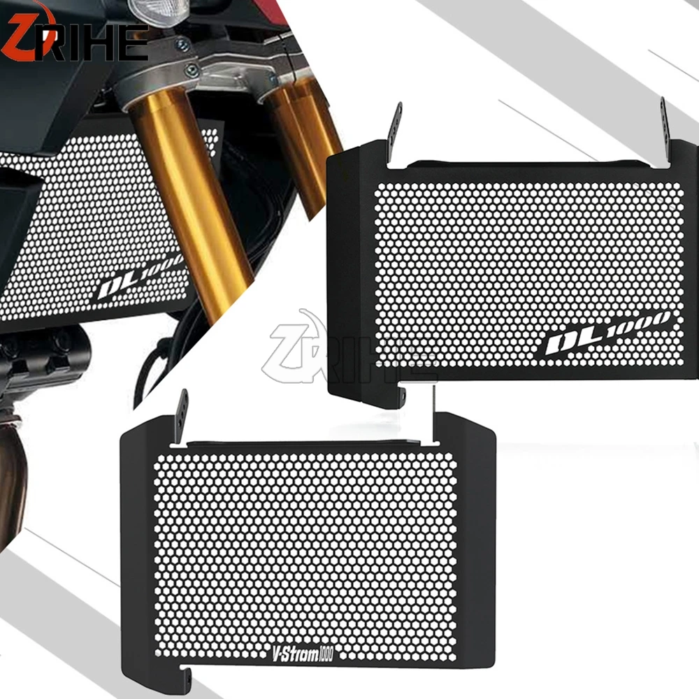 

DL1000 V-Strom 1000 Vstrom1000 V-STROM1000 DL 1000 For SUZUKI Motorcycle Radiator Guard Oil Cooler Cover Protector 2014 - 2019