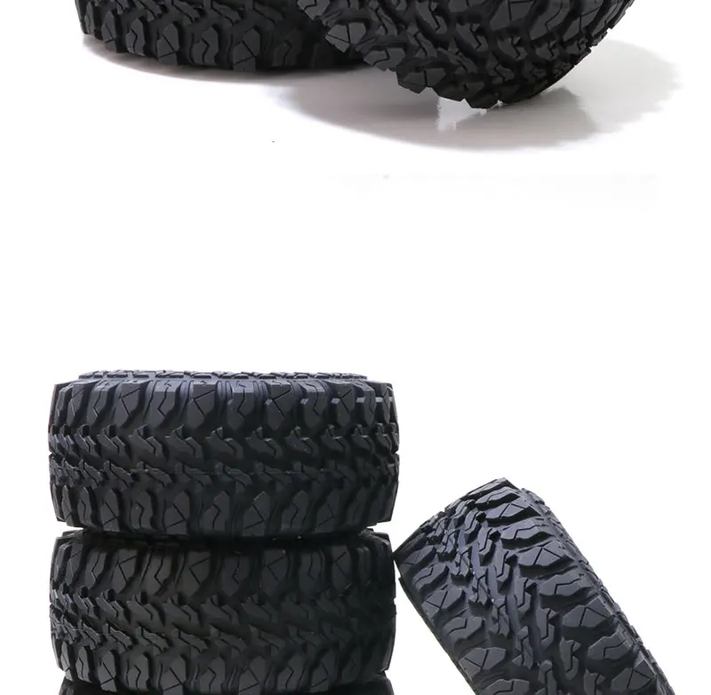 Radio control RC Car KKPIT VALLEY 4pcs Tires tyres for traxxas UDR Arrma Mojave 1/7 option upgrade parts