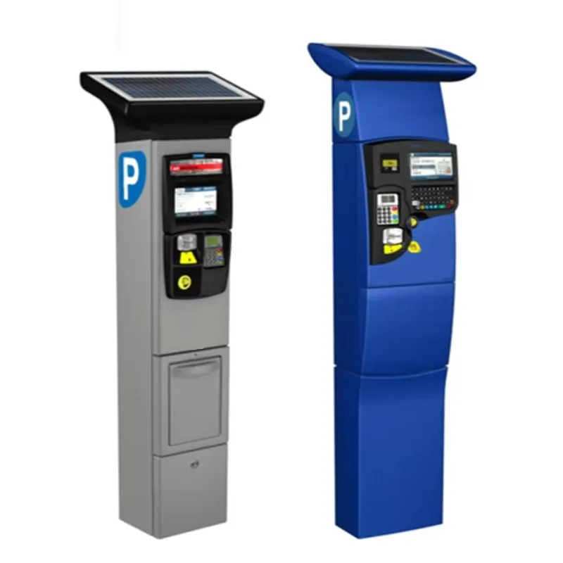 self service payment kiosk/parking ticket machine station touch screen kiosk/depot