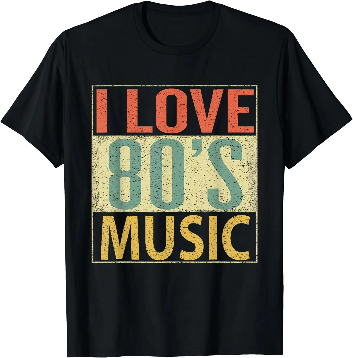 

Новая ограниченная забавная винтажная Ретро футболка с надписью «I Love 80s» для лучшего подарка