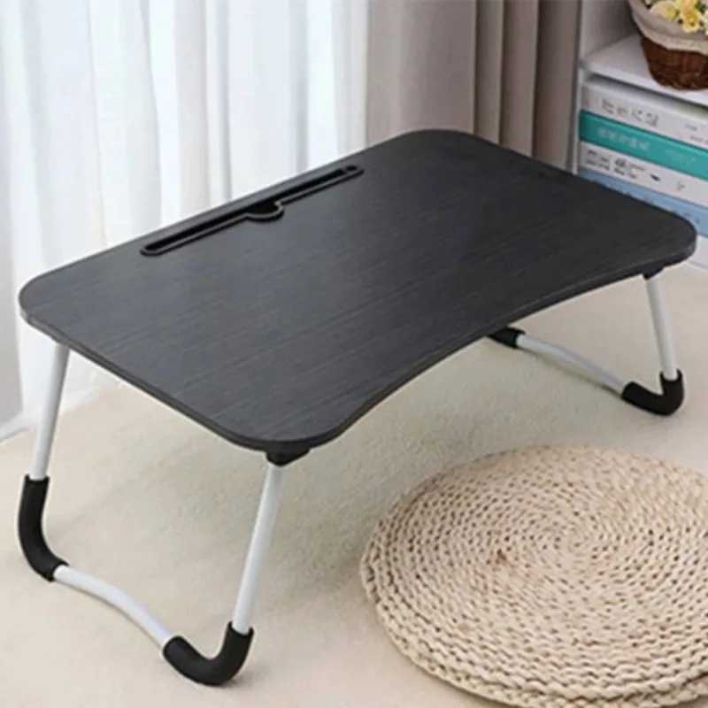 طاولة صغيرة قابلة للطي، صينية سرير، حامل أكواب، مكتب كمبيوتر محمول، طاولة جلوس، حامل أكواب، حامل لوحي، طاولة صغيرة قابلة للطي