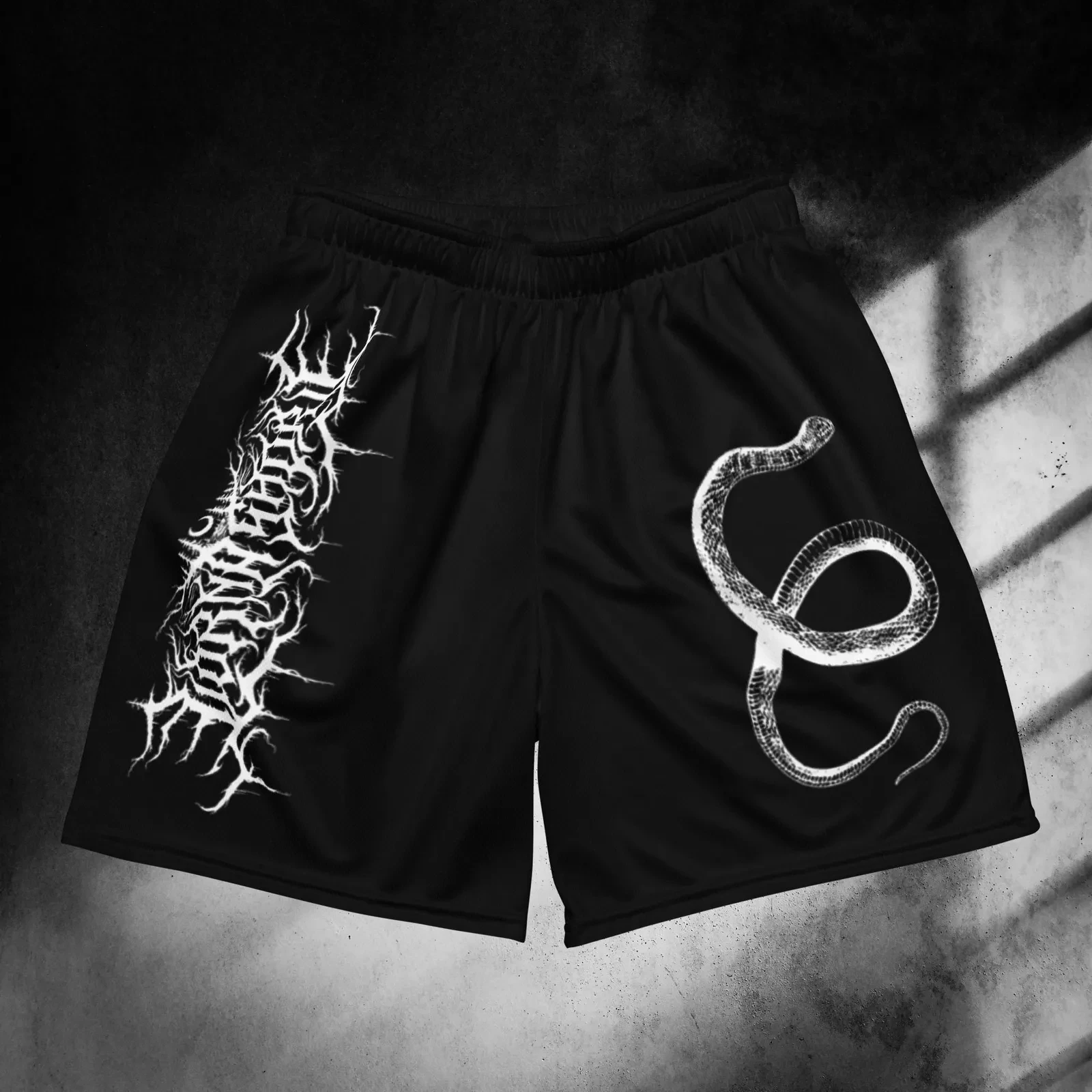 

American Lorna Shore Deathcore Clothing Gothic Men's Shorts Summer New Vintage Fashion Men's and Women's Streetwear
