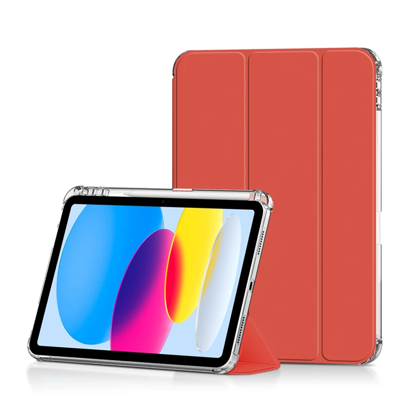 Funda magnética inteligente ultrafina para iPad 10 2022, 10. ª generación, 10. ª generación, 10,9 pulgadas, A2696 2022, con activación automática