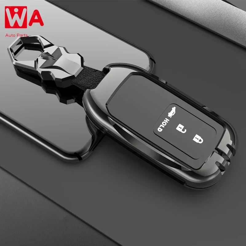 

Zinc Alloy Car Remote Key Case Cover For Honda CRV CR-V Fit Civic Accord HR-V HRV City Odyssey XR-V Shell Holder Protector