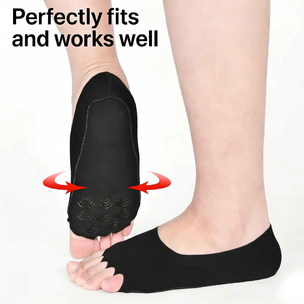 1Pair Women Open Toe Yoga Sock - đánh giá và giá Pilates Yoga And Barre