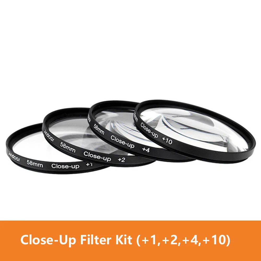 Camera Lens Filter Special Effect Accessories FLD UV CPL Polarizing ND2 4 8 Macro Close-up+1+2+4+10 49/52/55/58/62/67/72/77mm