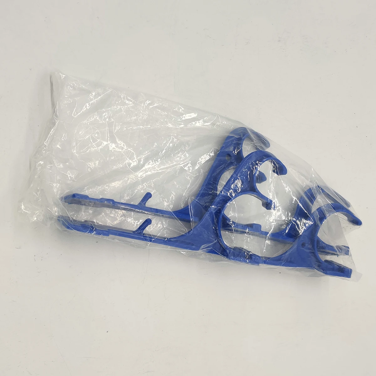 

1 set 1 Set Pool Cleaning Tool Hook Brush Organizer Hanger Durable Plastic Storage Rod For Swimming Pool Blue