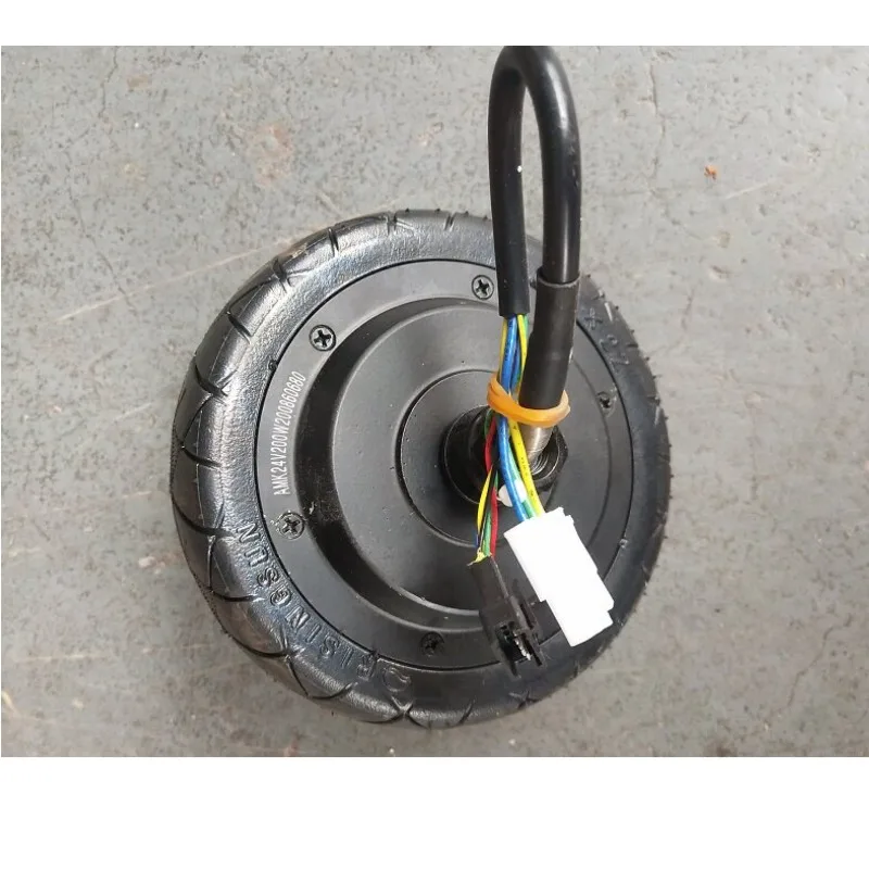 5.5 Inch Brushless Hub Motor, Solid Tire Motor for Kids Ride On, Balance Bike & Mini Scooter