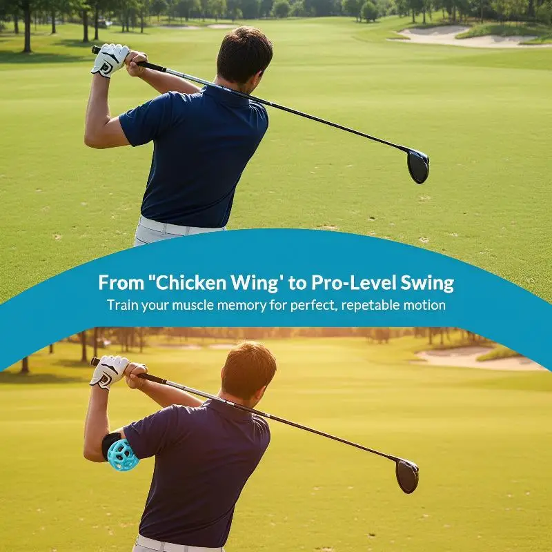 Golf-Schwung-Trainingshilfe Magic Ball Keine Fähigkeiten Erforderlich 1 Stück Ideal für Golf-Schwung-Übungen zu Hause für Anfänger – Detail 4