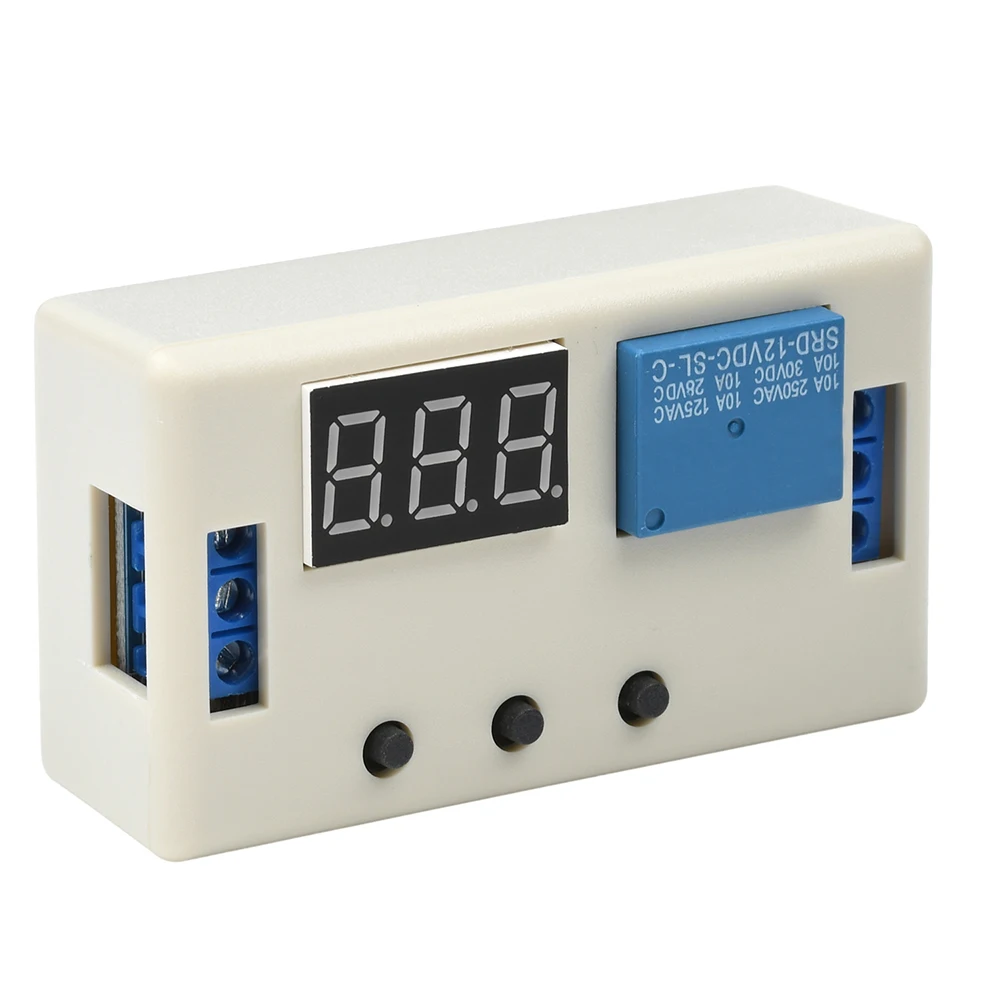 DC 12V LED Digital Time Delay Relay Automation Trigger Time Circuit Timer Control Cycle Adjustable Switch Relay Module