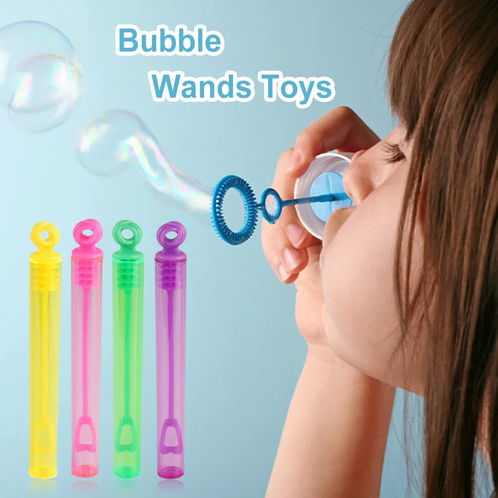 ชุดของเล่นเป่าฟองสบู่ขวดสบู่ฟองสบู่หลากสี ของชำร่วยงานแต่งงาน ของขวัญวันอีสเตอร์ ไม้เป่าฟองสบู่ขนาดเล็กสำหรับเด็ก