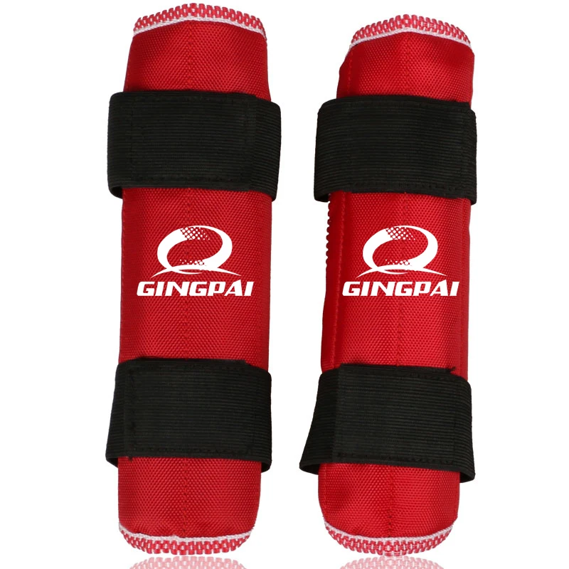 Thicker PU Leather Boxing Shin Guards Protection Leggings Equipment Martial Arts Muay Thai Leg Taekwondo Feet Ankle Protectors